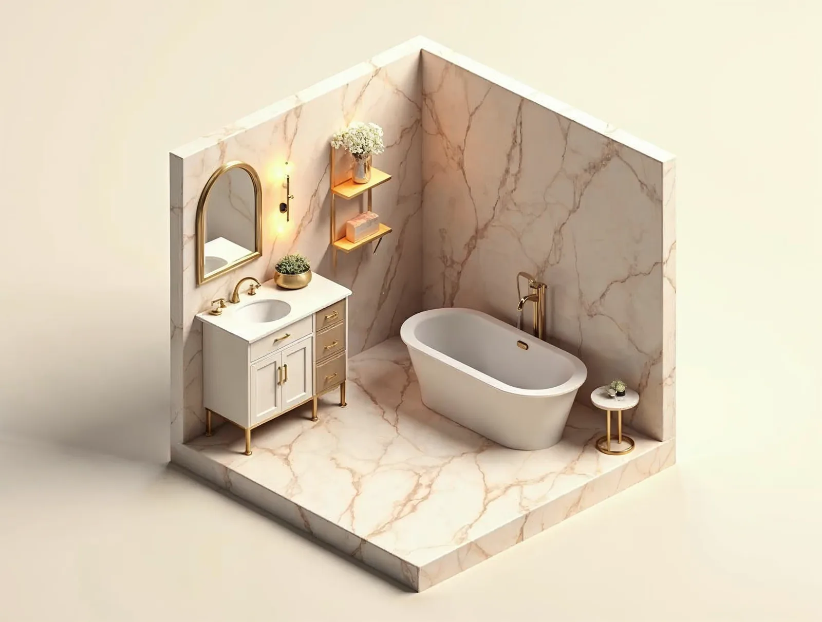 Baño — dibujo